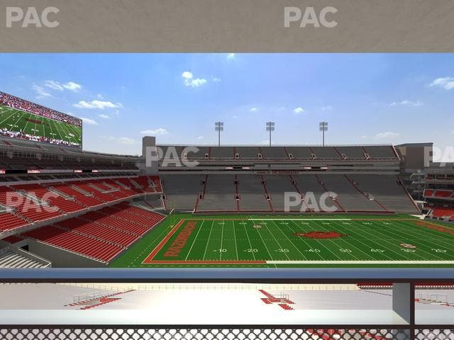 Razorback Stadium - Section 221 Seat View