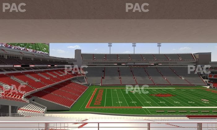 Razorback Stadium - Section 222 Seat View