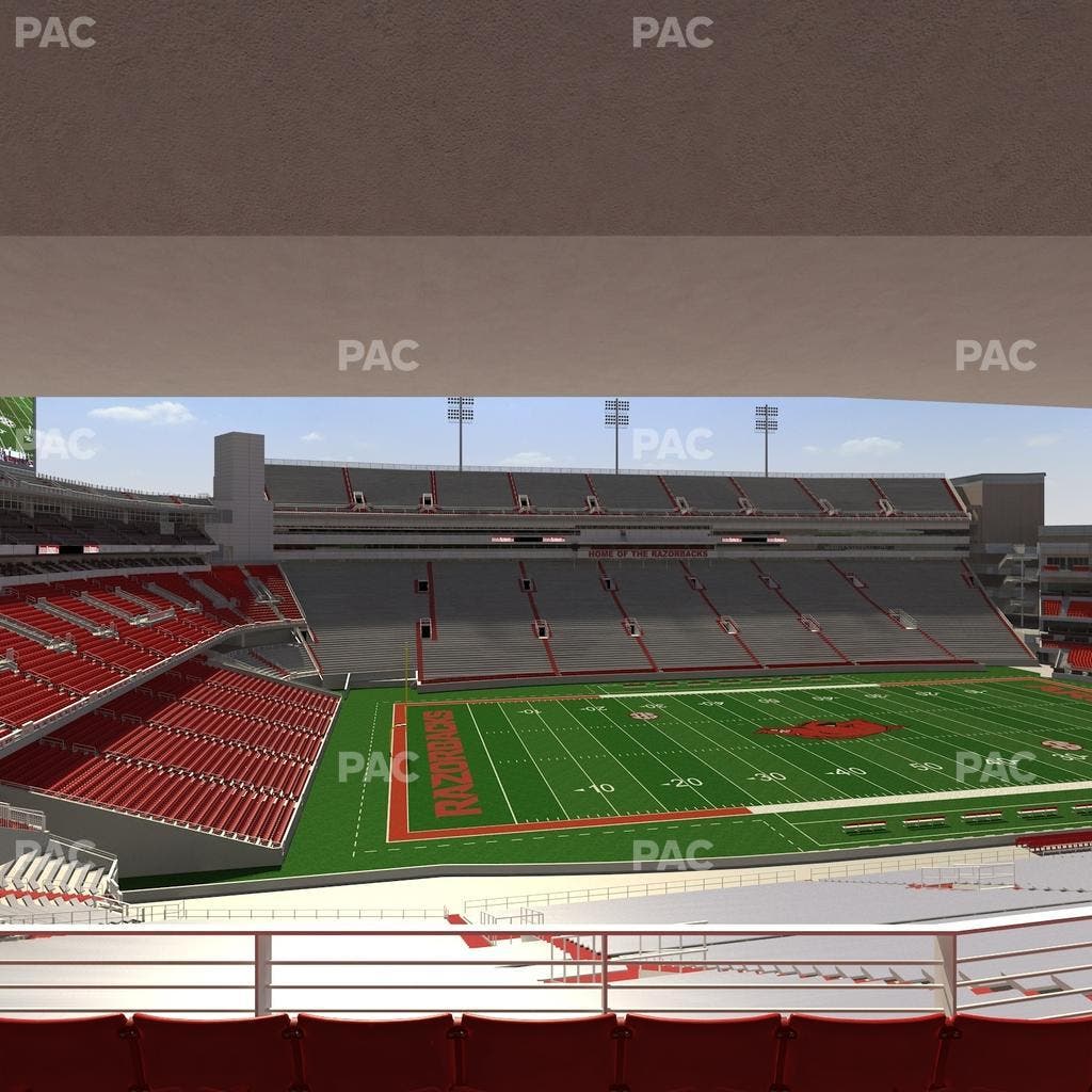 Razorback Stadium - Section 223 Seat View
