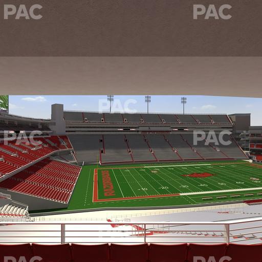 Razorback Stadium - Section 223 Seat View