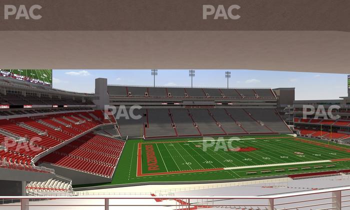 Razorback Stadium - Section 223 Seat View