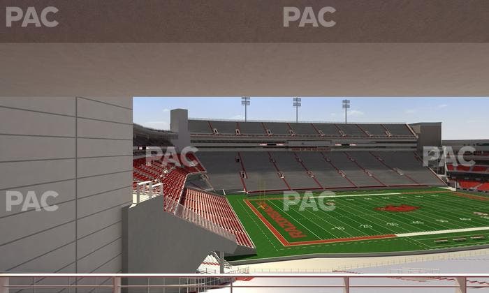 Razorback Stadium - Section 225 Seat View