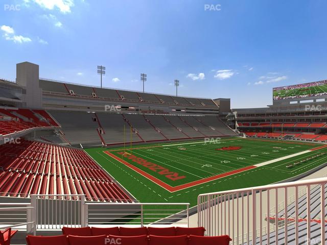 Razorback Stadium - Section 226 Seat View