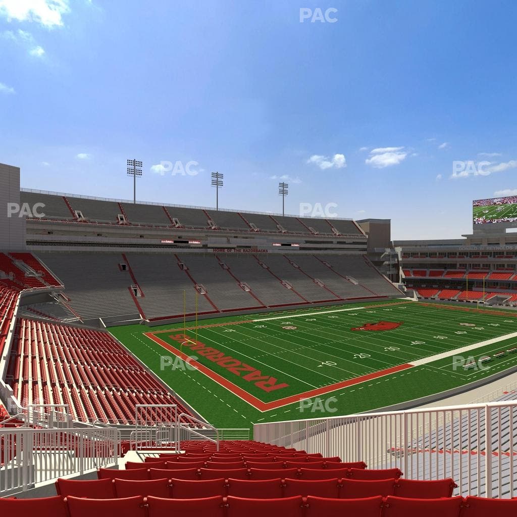 Razorback Stadium - Section 226 Seat View