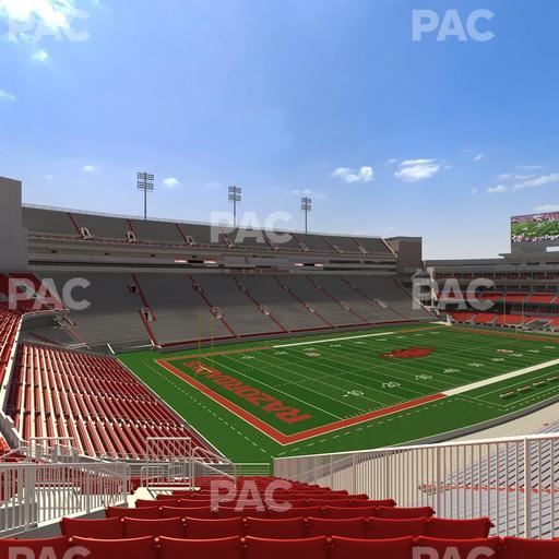 Razorback Stadium - Section 226 Seat View