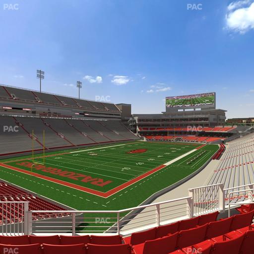 Razorback Stadium - Section 227 Seat View