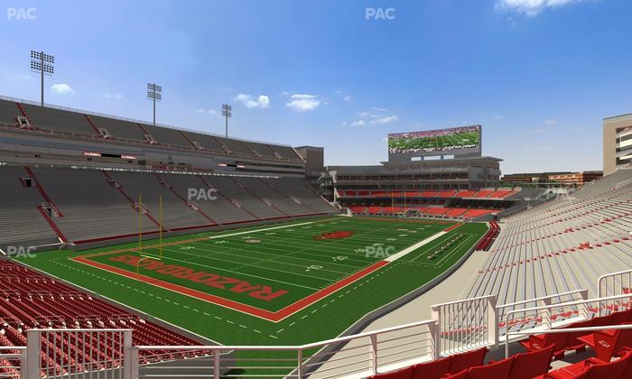 Razorback Stadium - Section 227 Seat View