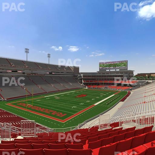 Razorback Stadium - Section 227 Seat View