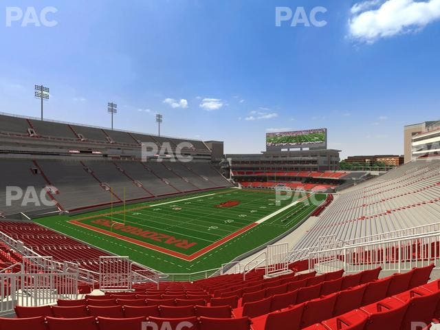 Razorback Stadium - Section 227 Seat View