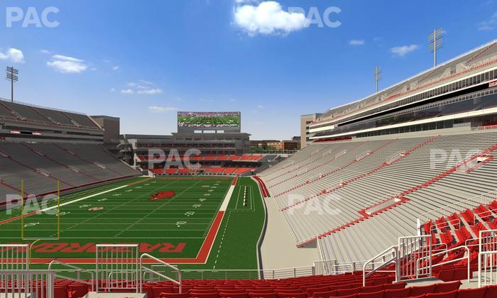 Razorback Stadium - Section 229 Seat View
