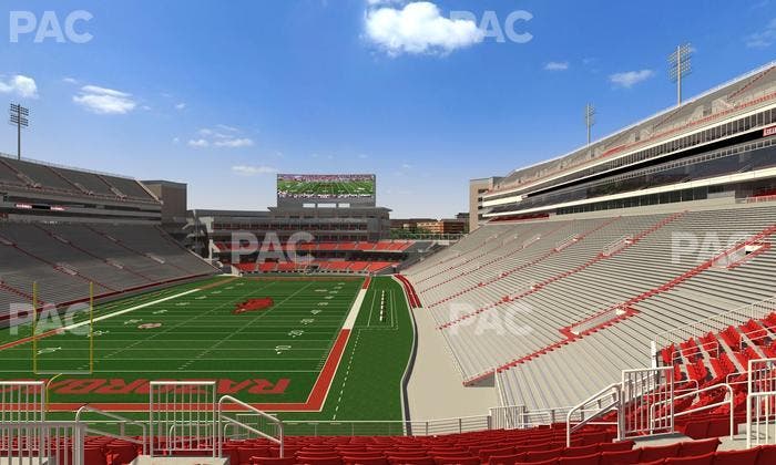 Razorback Stadium - Section 229 Seat View