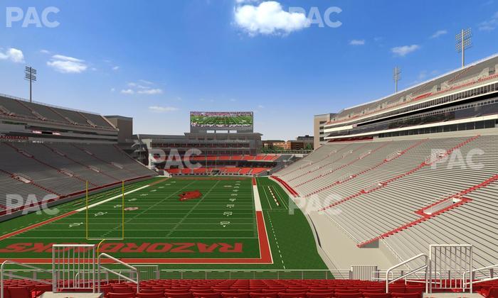 Razorback Stadium - Section 230 Seat View