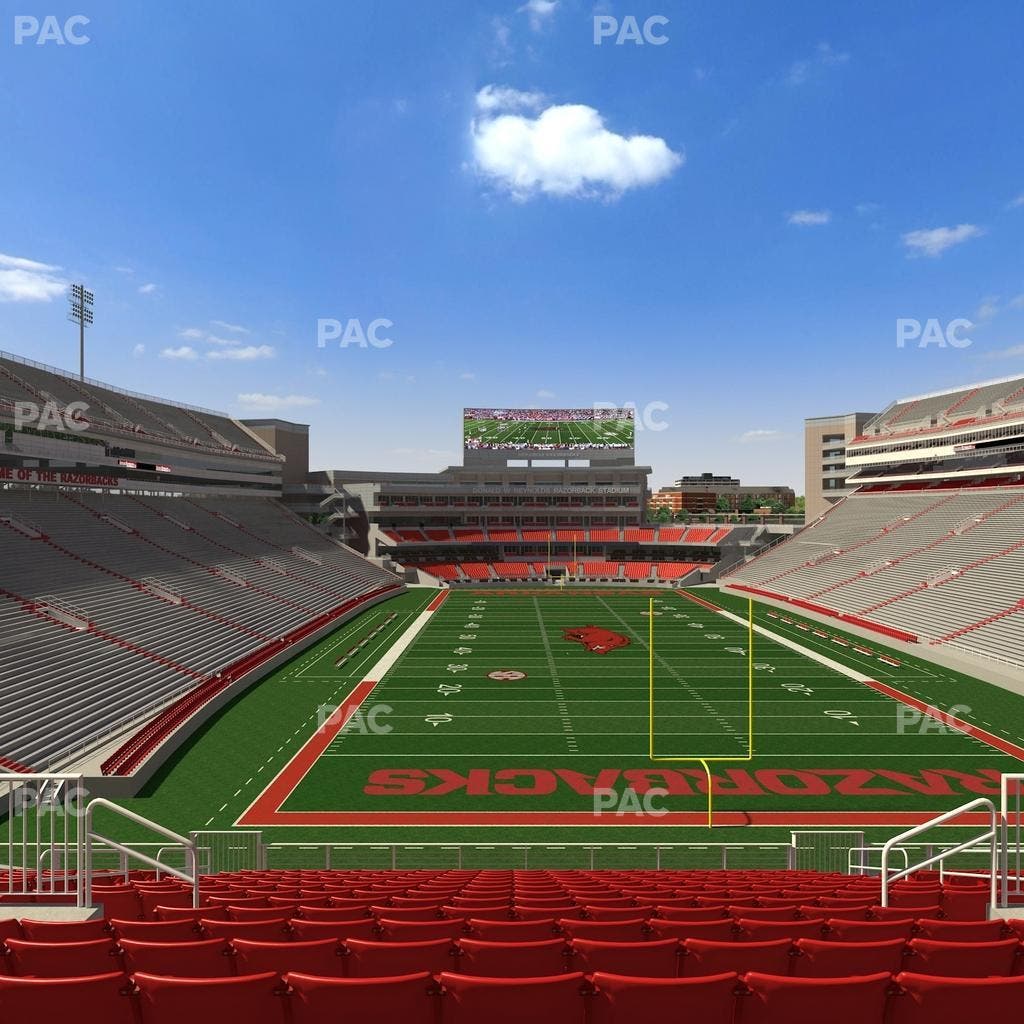 Razorback Stadium - Section 233 Seat View