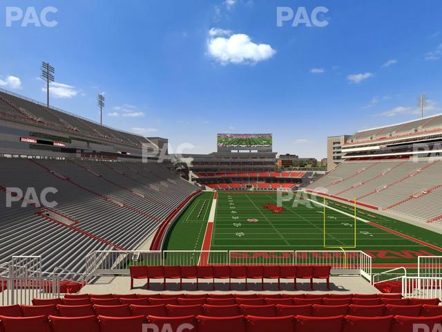 Razorback Stadium - Section 234 Seat View Razorback Stadium - Section 234 Seat View