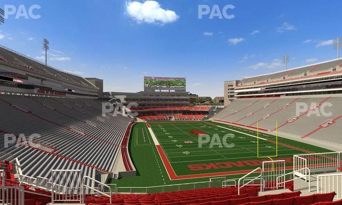 Razorback Stadium - Section 235 Seat View