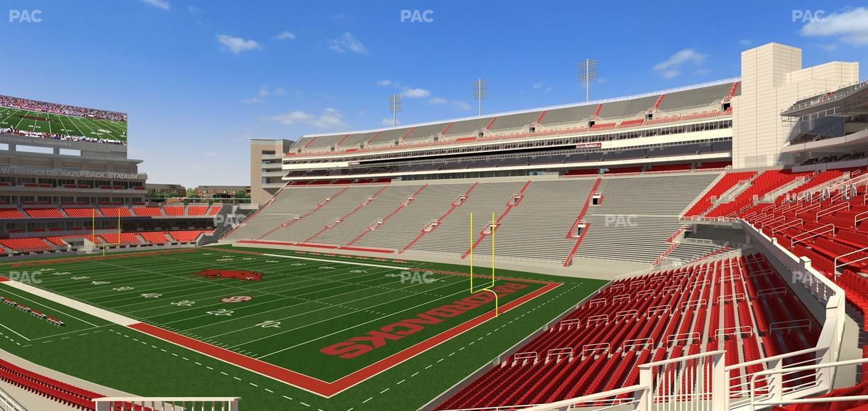 Razorback Stadium - Section 237 Seat View