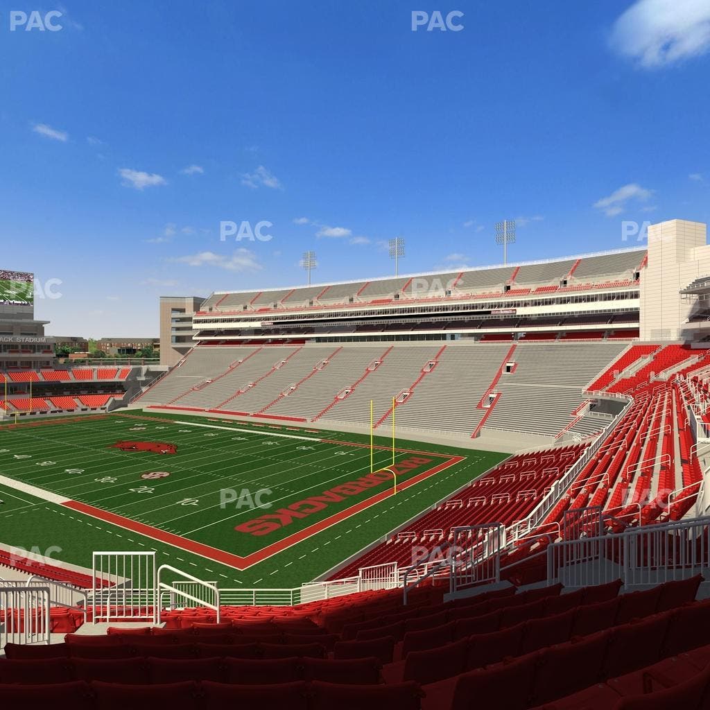 Razorback Stadium - Section 237 Seat View