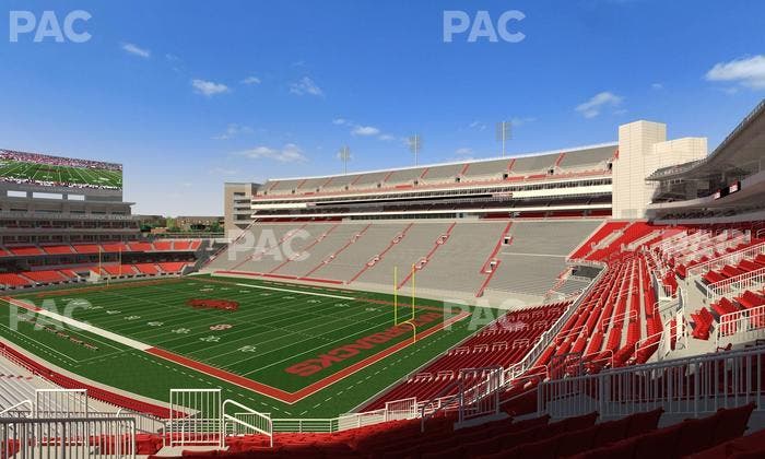 Razorback Stadium - Section 237 Seat View