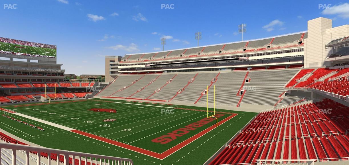 Razorback Stadium - Section 238 Seat View
