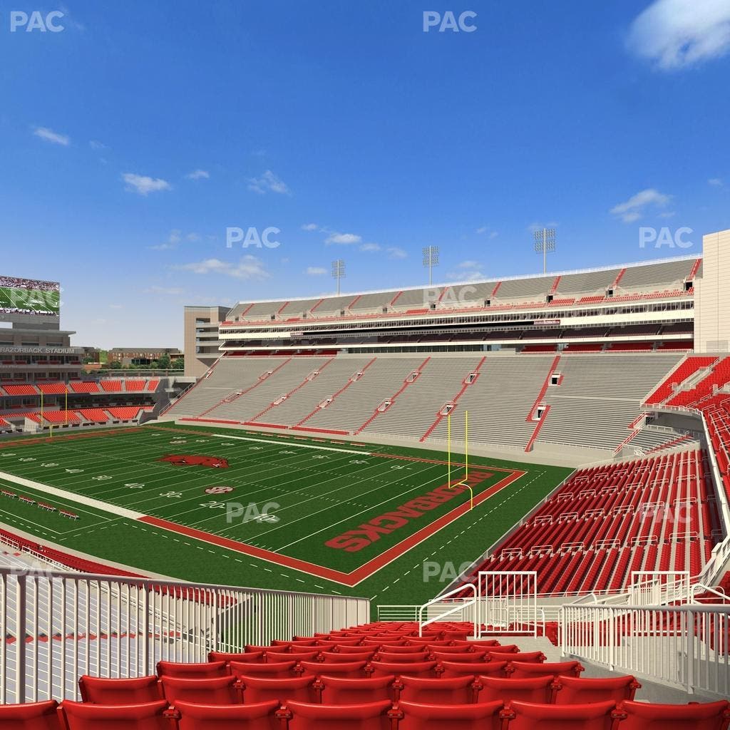 Razorback Stadium - Section 238 Seat View