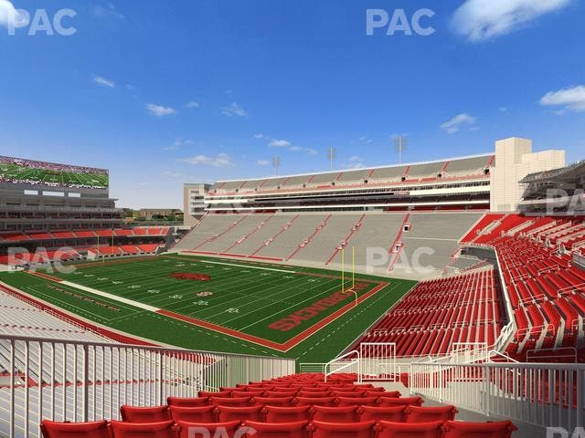 Razorback Stadium - Section 238 Seat View