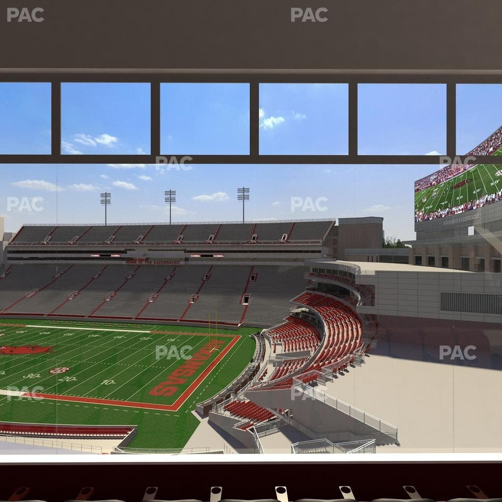 Razorback Stadium - Section 330 Seat View