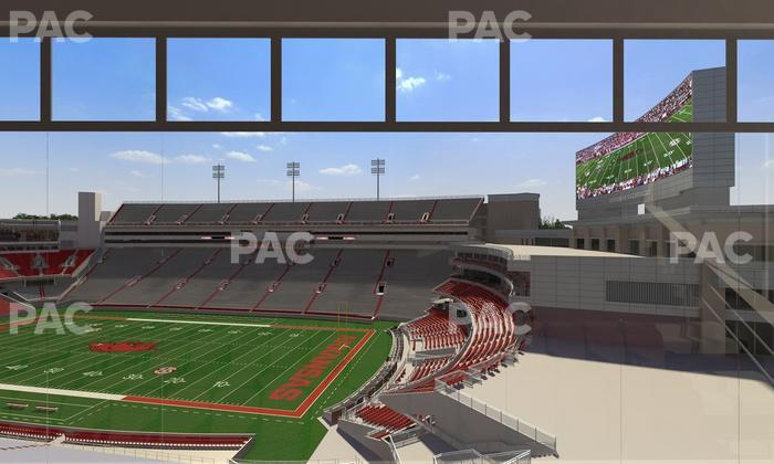 Razorback Stadium - Section 330 Seat View