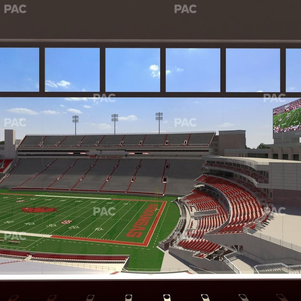 Razorback Stadium - Section 331 Seat View