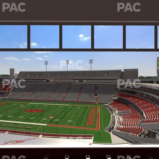 Razorback Stadium - Section 332 Seat View