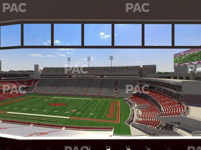 Razorback Stadium - Section 332 Seat View