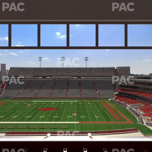Razorback Stadium - Section 335 Seat View
