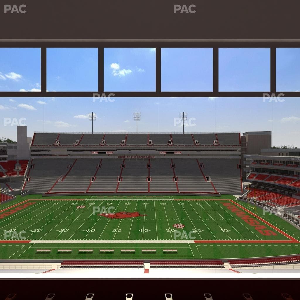 Razorback Stadium - Section 336 Seat View
