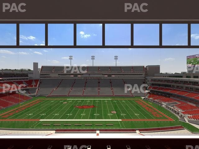 Razorback Stadium - Section 336 Seat View