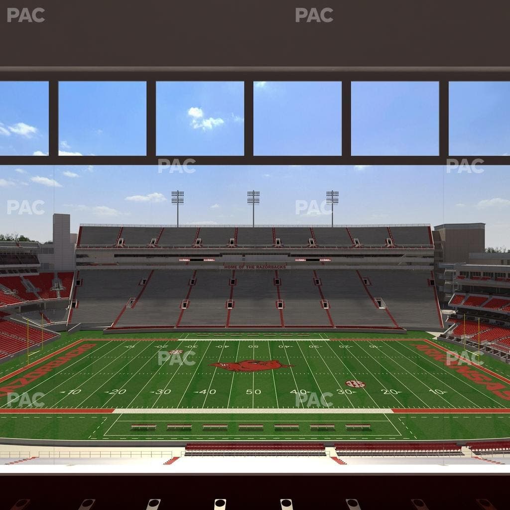 Razorback Stadium - Section 337 Seat View