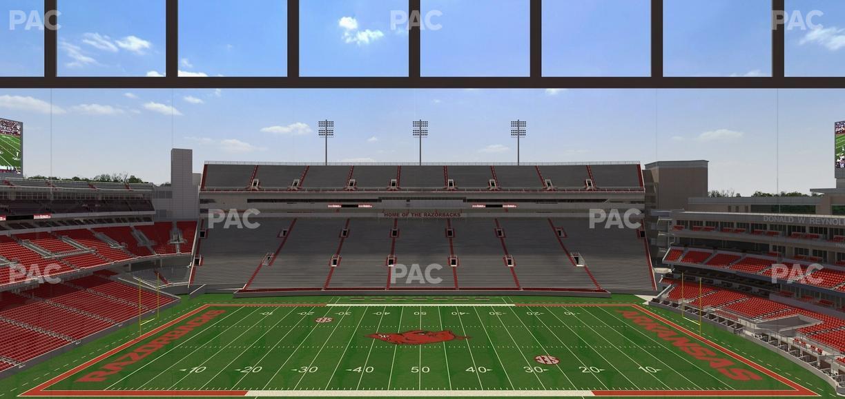 Razorback Stadium - Section 337 Seat View