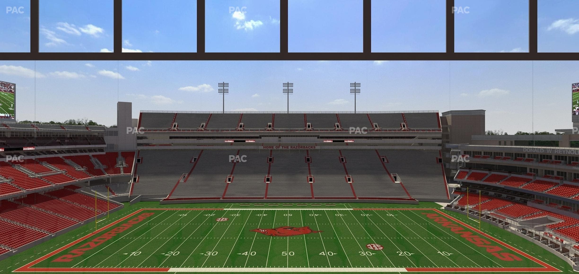 Razorback Stadium - Section 337 Seat View