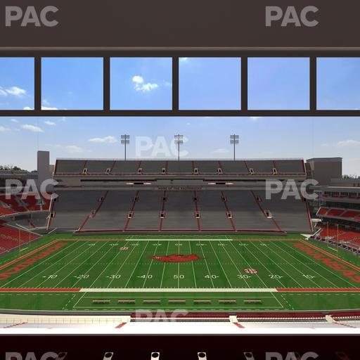 Razorback Stadium - Section 337 Seat View