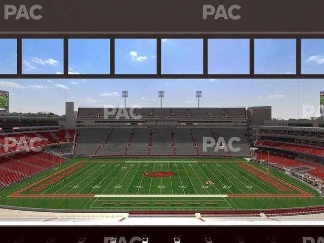 Razorback Stadium - Section 337 Seat View