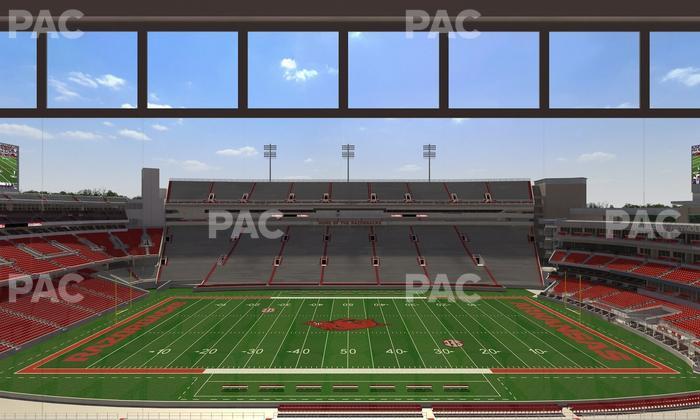 Razorback Stadium - Section 337 Seat View