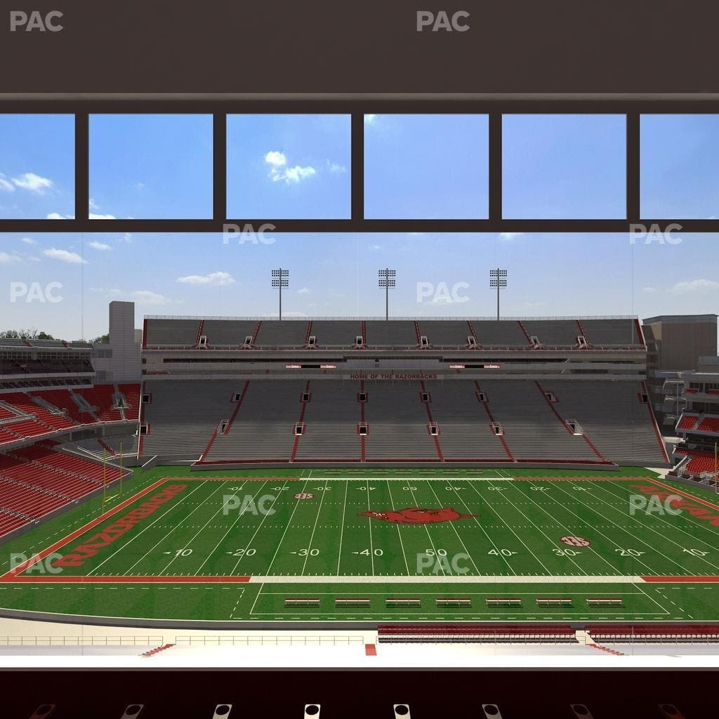 Razorback Stadium - Section 338 Seat View