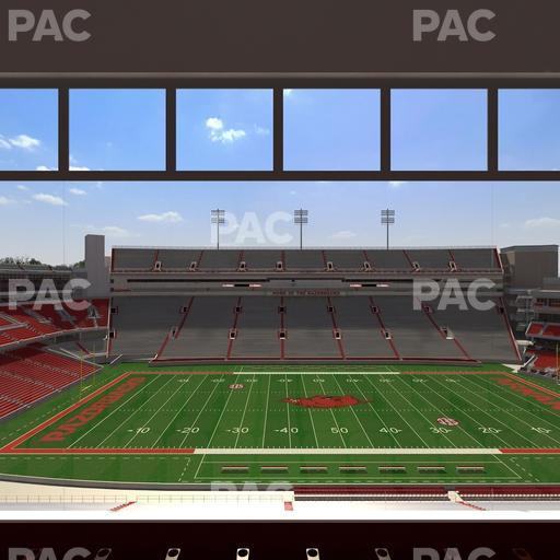 Razorback Stadium - Section 338 Seat View