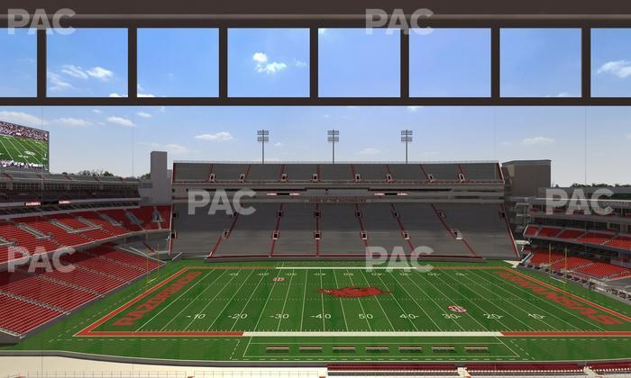 Razorback Stadium - Section 338 Seat View