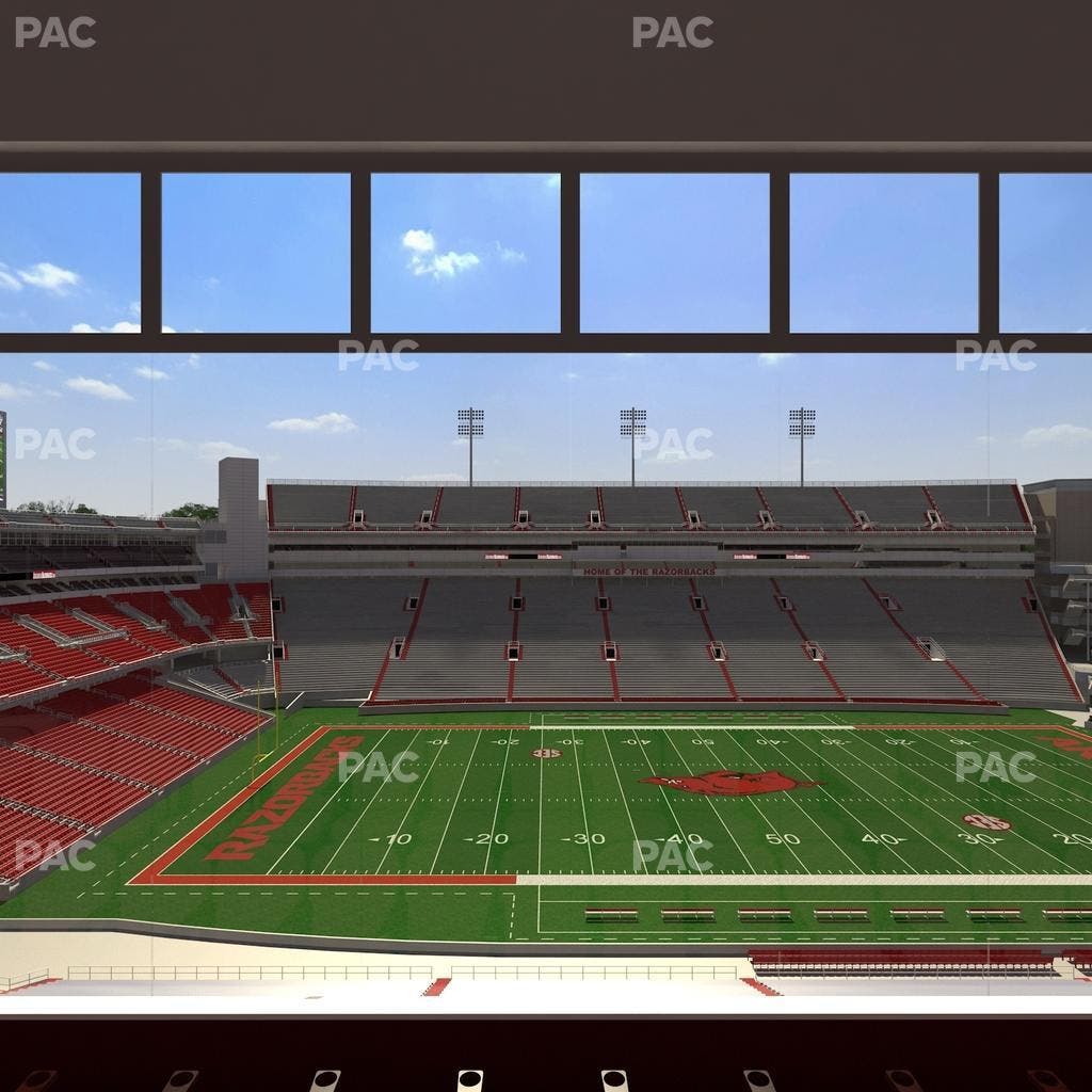 Razorback Stadium - Section 339 Seat View