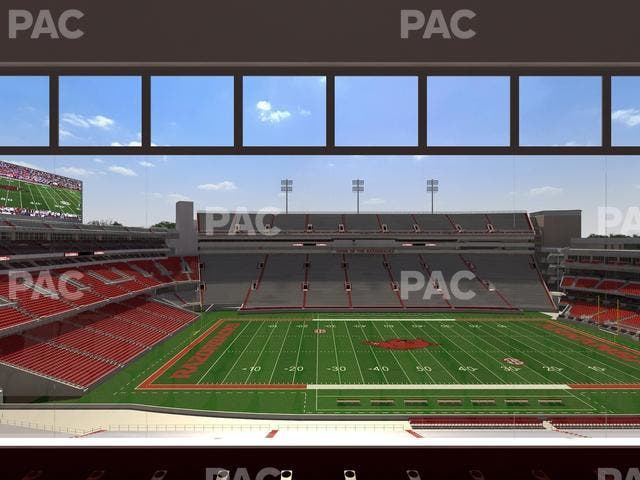 Razorback Stadium - Section 339 Seat View