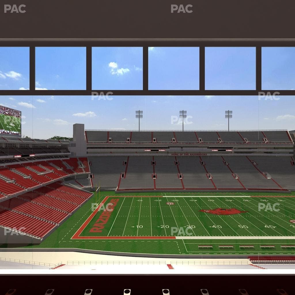 Razorback Stadium - Section 340 Seat View