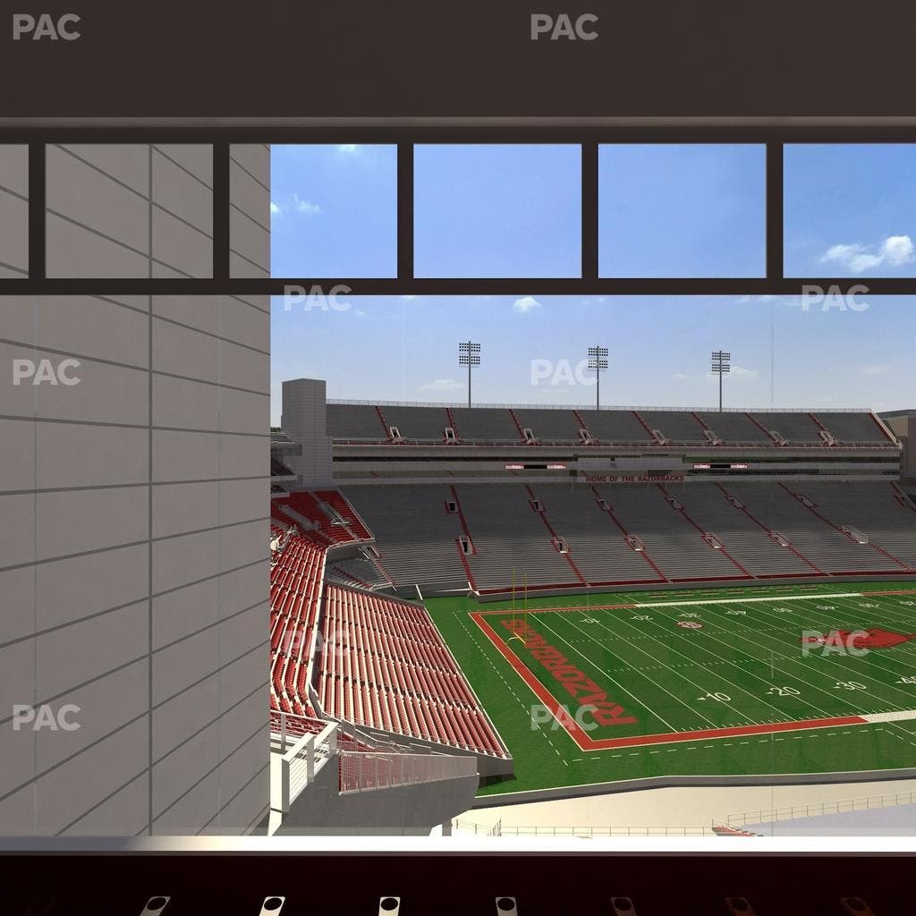 Razorback Stadium - Section 344 Seat View