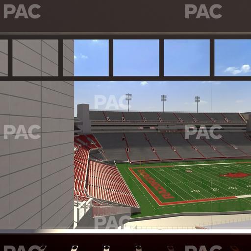 Razorback Stadium - Section 344 Seat View