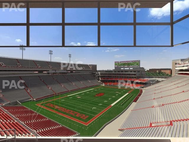 Razorback Stadium - Section 476 Seat View