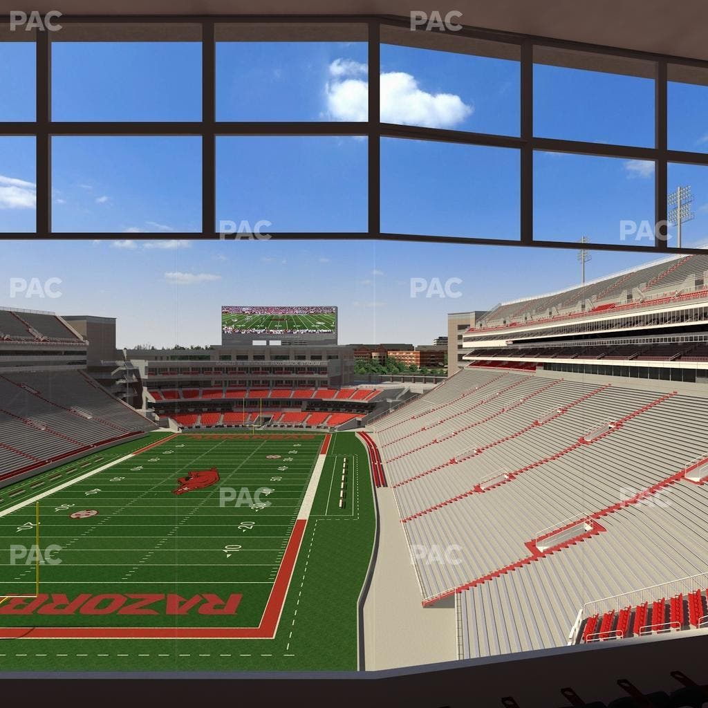 Razorback Stadium - Section 479 Seat View