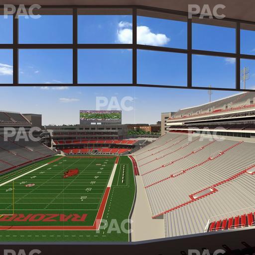 Razorback Stadium - Section 479 Seat View